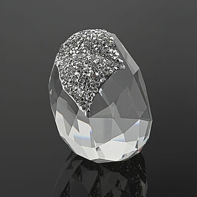 CLOSEOUT Swarovski Love Heart Clear Swarovski Crystal, Large Heart Figurine - Ships in 10-15 Business Days