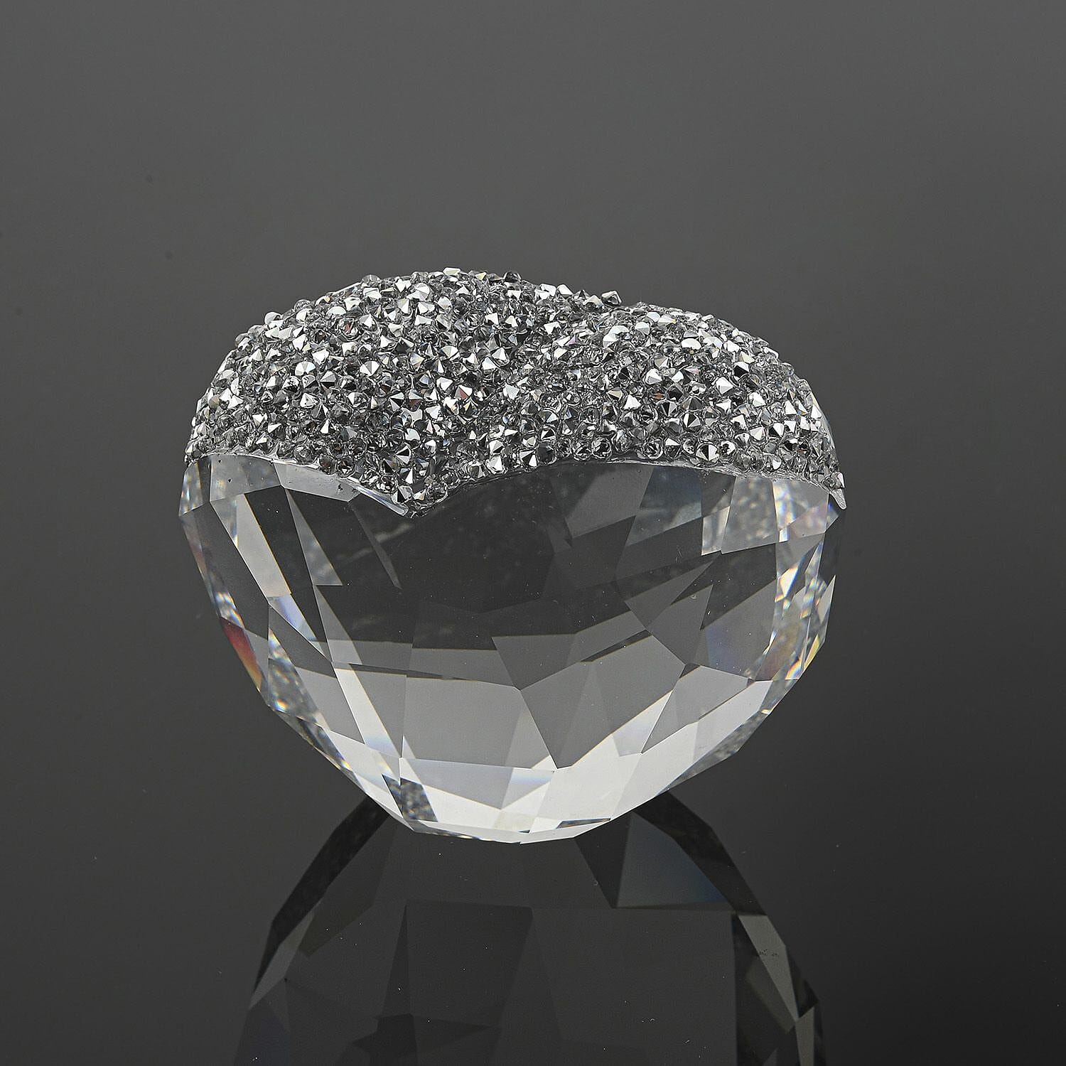Buy CLOSEOUT Swarovski Love Heart Clear Swarovski Crystal, Large