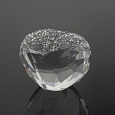 CLOSEOUT Swarovski Love Heart Clear Swarovski Crystal, Large Heart Figurine - Ships in 10-15 Business Days