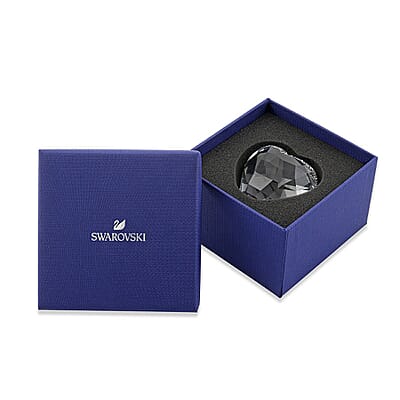 CLOSEOUT Swarovski Love Heart Clear Swarovski Crystal, Large Heart Figurine - Ships in 10-15 Business Days