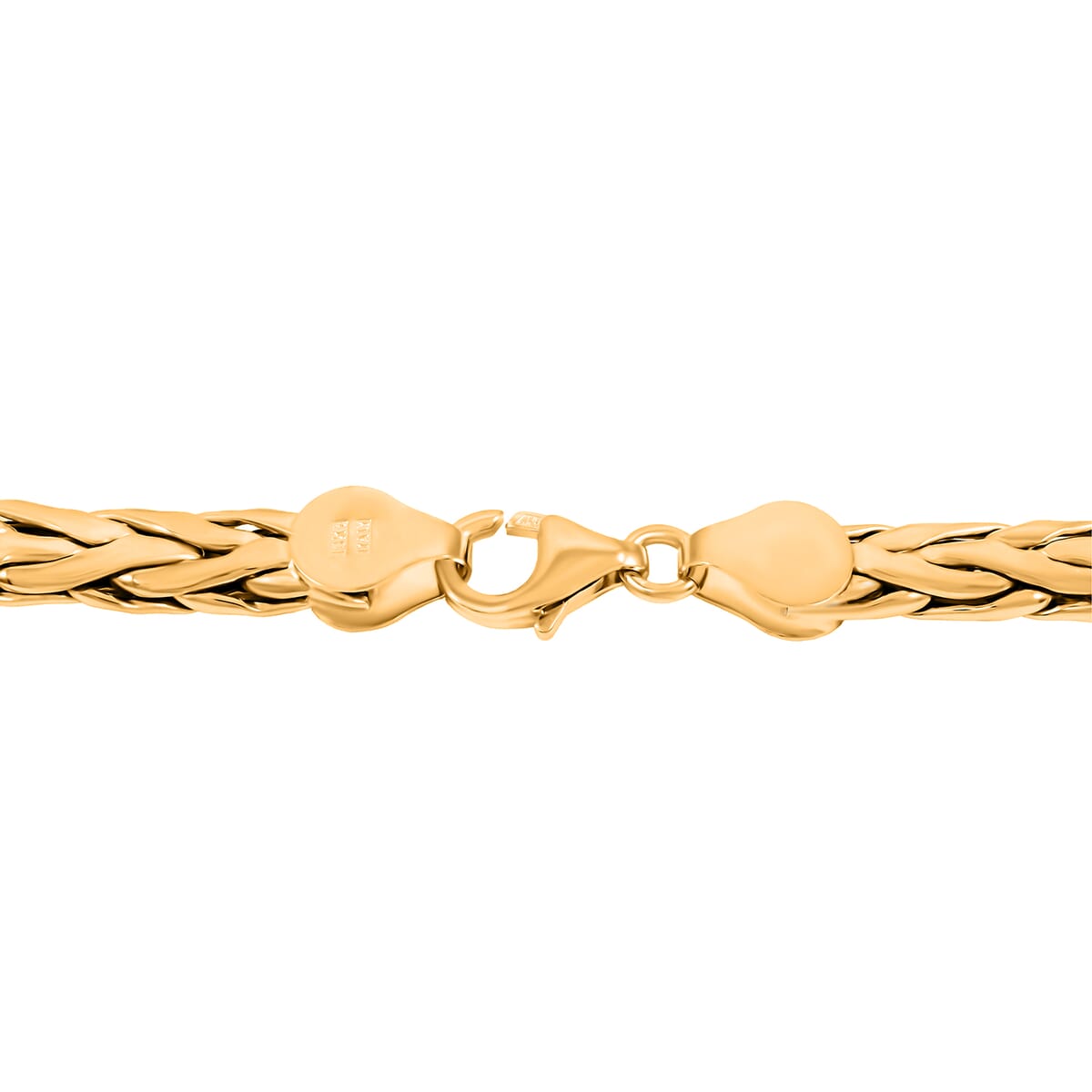 Italian 10K Yellow Gold Necklace 20 Inches 14.35 Grams image number 3