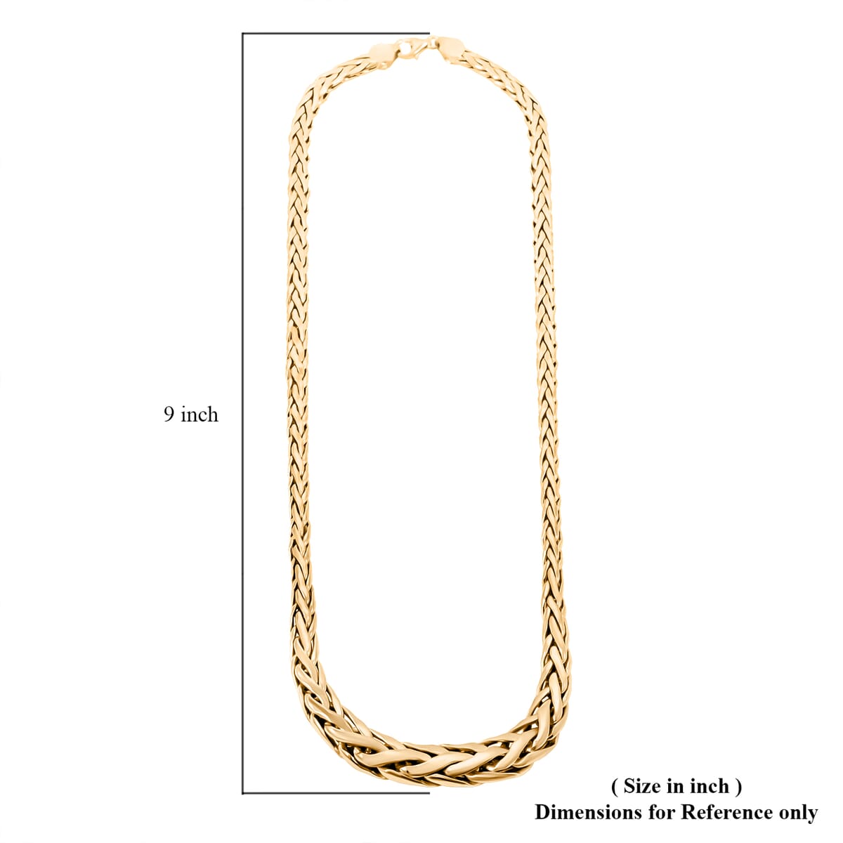 Italian 10K Yellow Gold Necklace 20 Inches 14.35 Grams image number 4