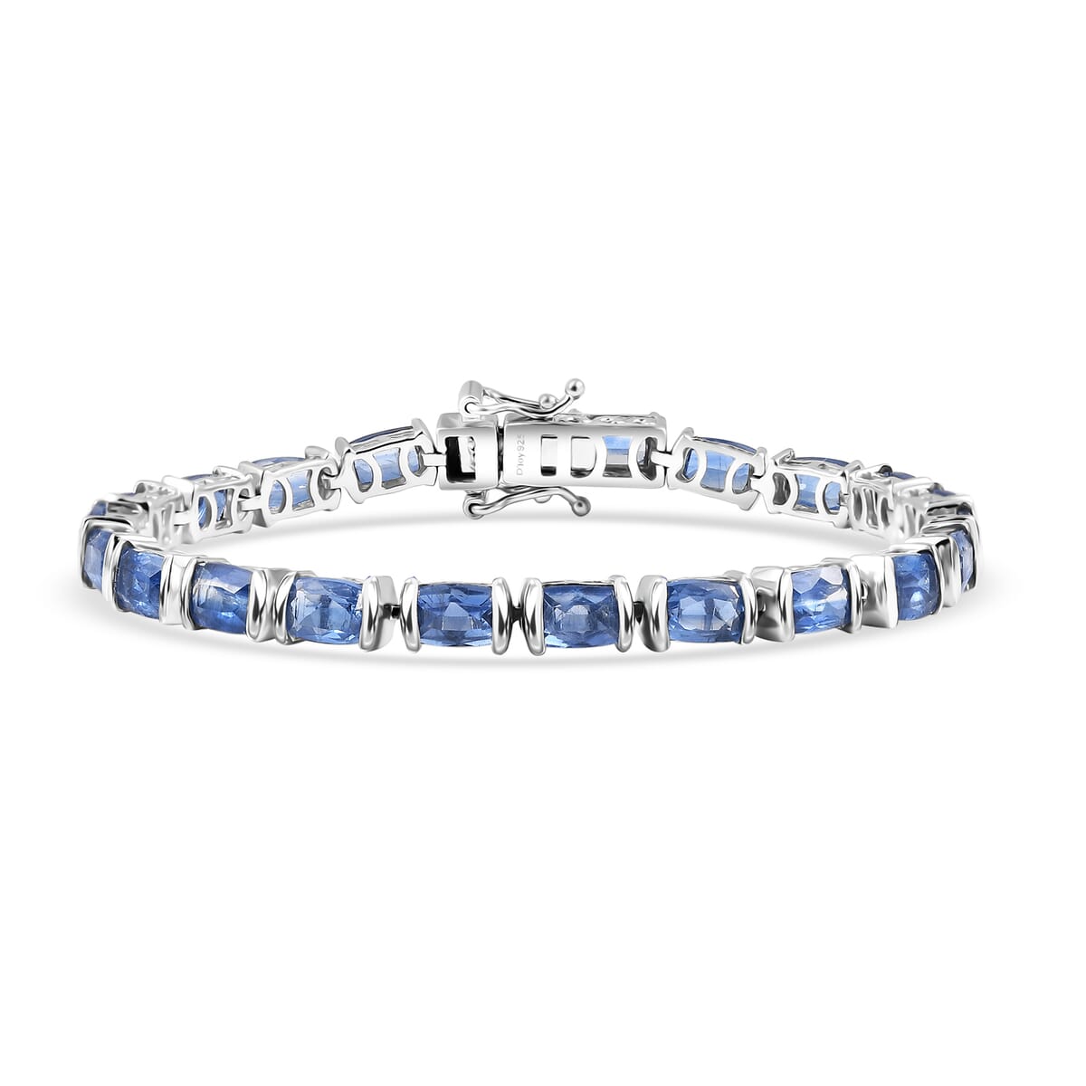D'Joy Nilamani 15.25 ctw Floral Vines Bracelet in Rhodium Over Sterling Silver (6.50 In) image number 0