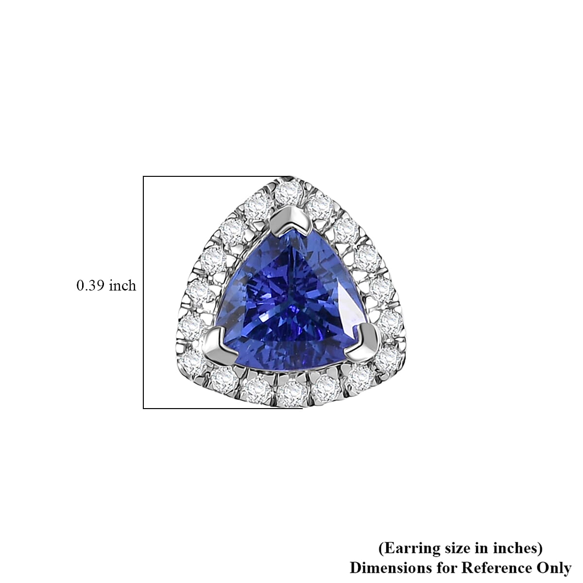 Certified & Appraised Rhapsody 950 Platinum AAAA Tanzanite, Diamond (E-F, VS) Earrings (Del. in 10-15 Days) 1.46 ctw