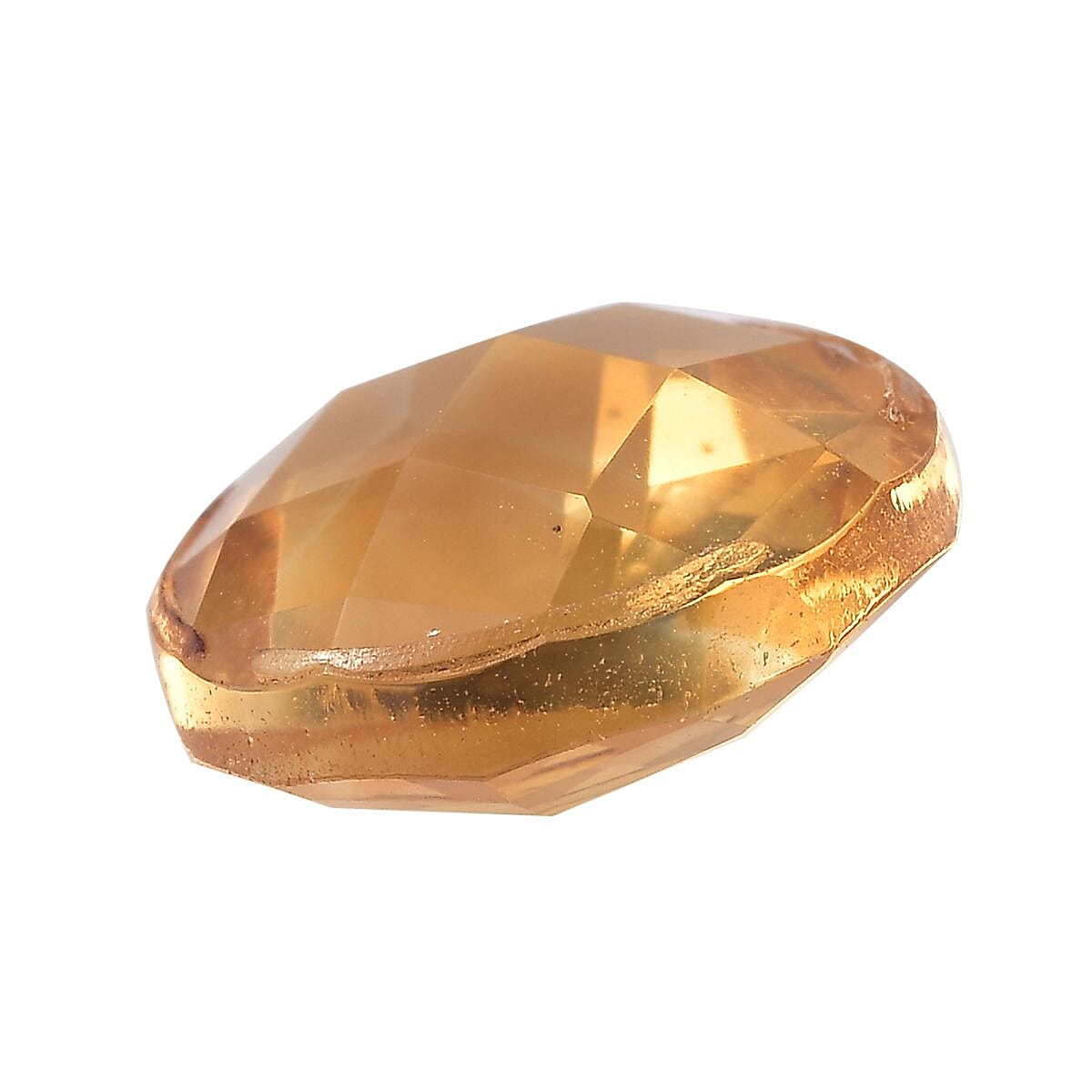 AA Brazilian Citrine (Rnd 10 mm) 3.16 ctw Loose Gemstone