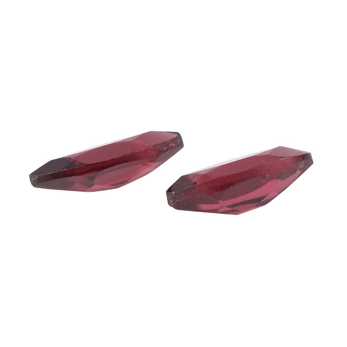 AAA Orissa Rose Garnet Set of 2 (Mrq 7x3.5 mm) 0.91 ctw Loose Gemstone image number 2
