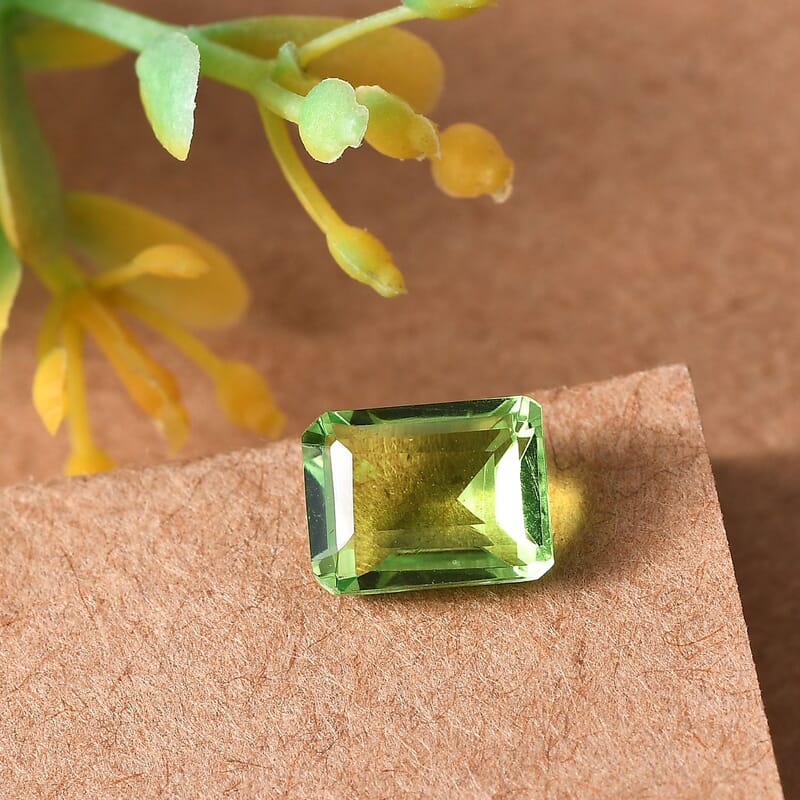 Chartreuse Quartz 1.67 ctw Loose Gemstone
