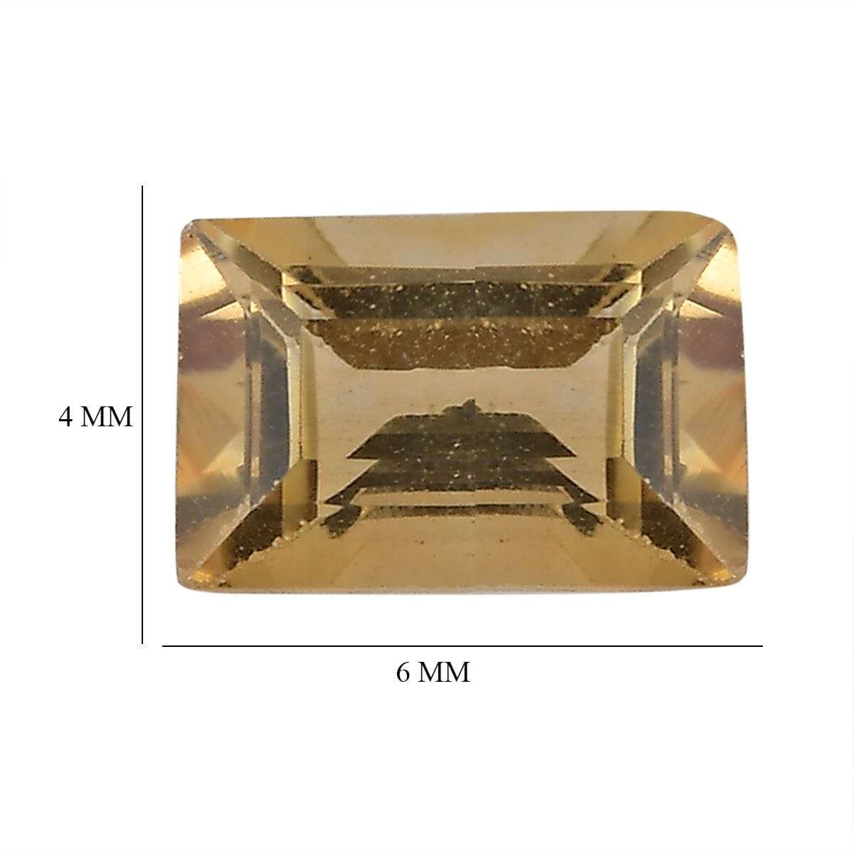 Citrine Set of 2 (Oct 6x4 mm) 1.09 ctw Loose Gemstone image number 4