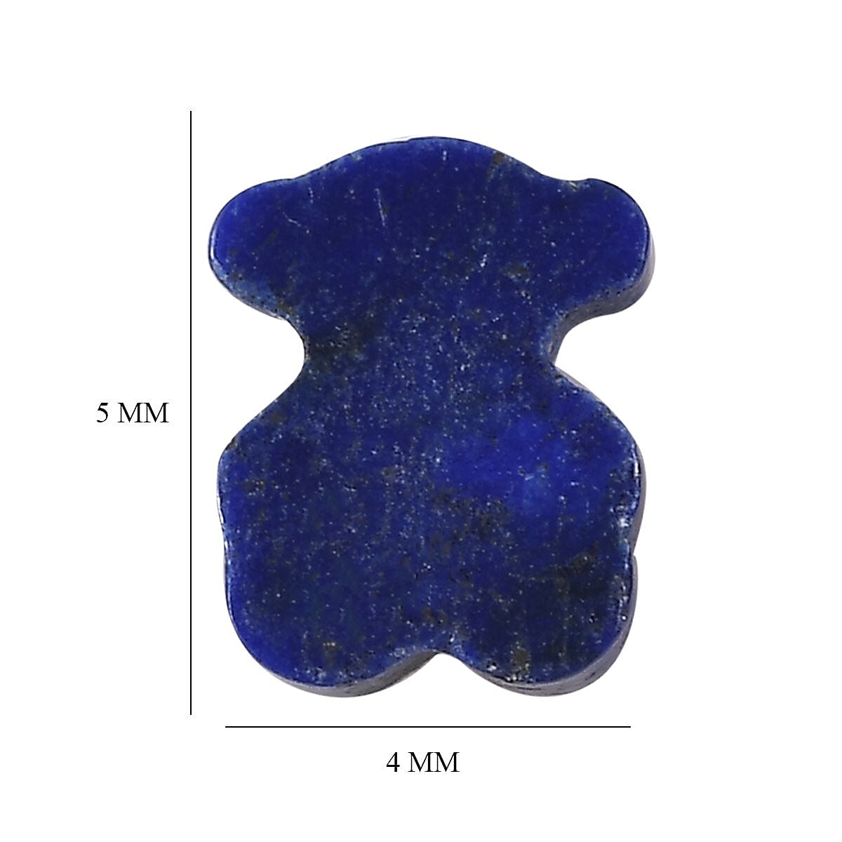 Lapis Lazuli Set of 3 (Fancy 5x4 mm) 1.09 ctw Loose Gemstone