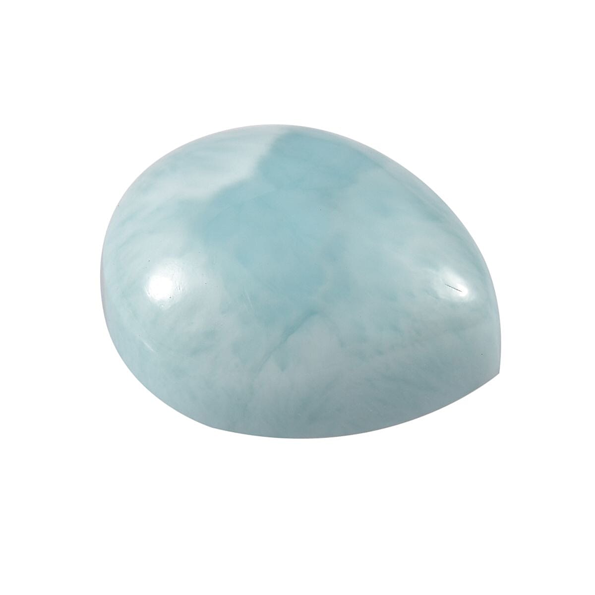AA Larimar (Pear 12x10 mm) 3.95 ctw Loose Gemstone