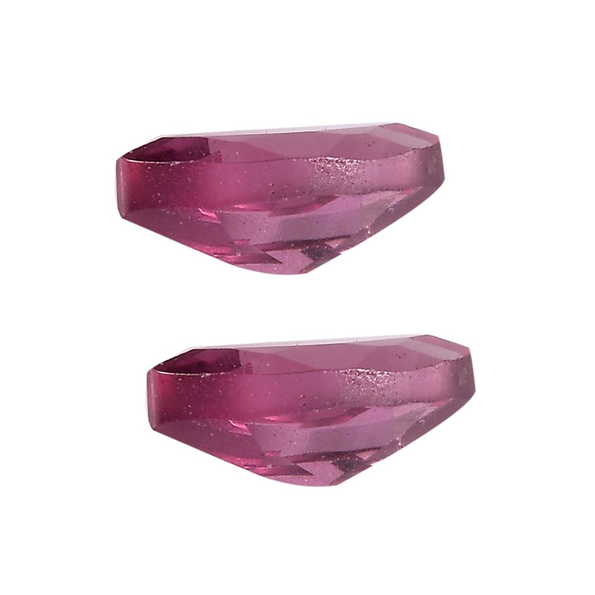 Orissa Rose Garnet Set of 2 (Mrq 5x2.5 mm) 0.33 ctw Loose Gemstone image number 2