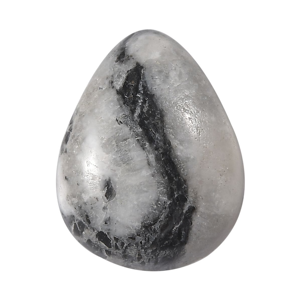 White Buffalo (Pear 9x7 mm) 1.20 ctw Loose Gemstone image number 0