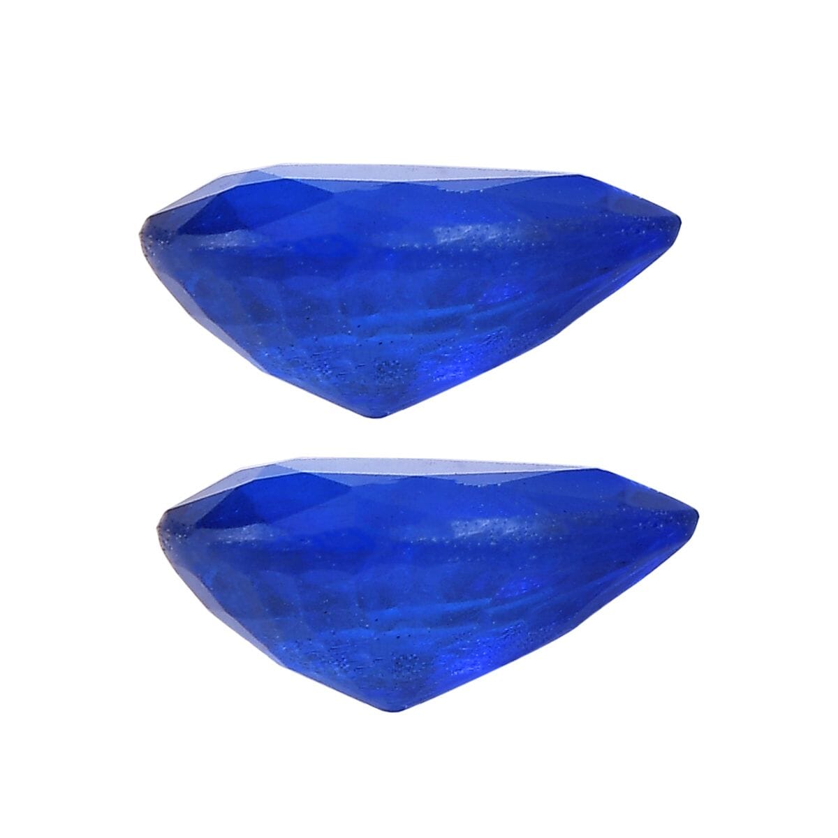 Tanzanian Blue Spinel (DF) (Pear 7x5 mm) 1.33 ctw Loose Gemstone image number 2