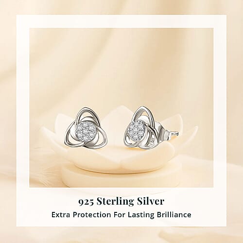 Rhodium Over Sterling Silver - Product card gallery slide 3 (9432823824639)