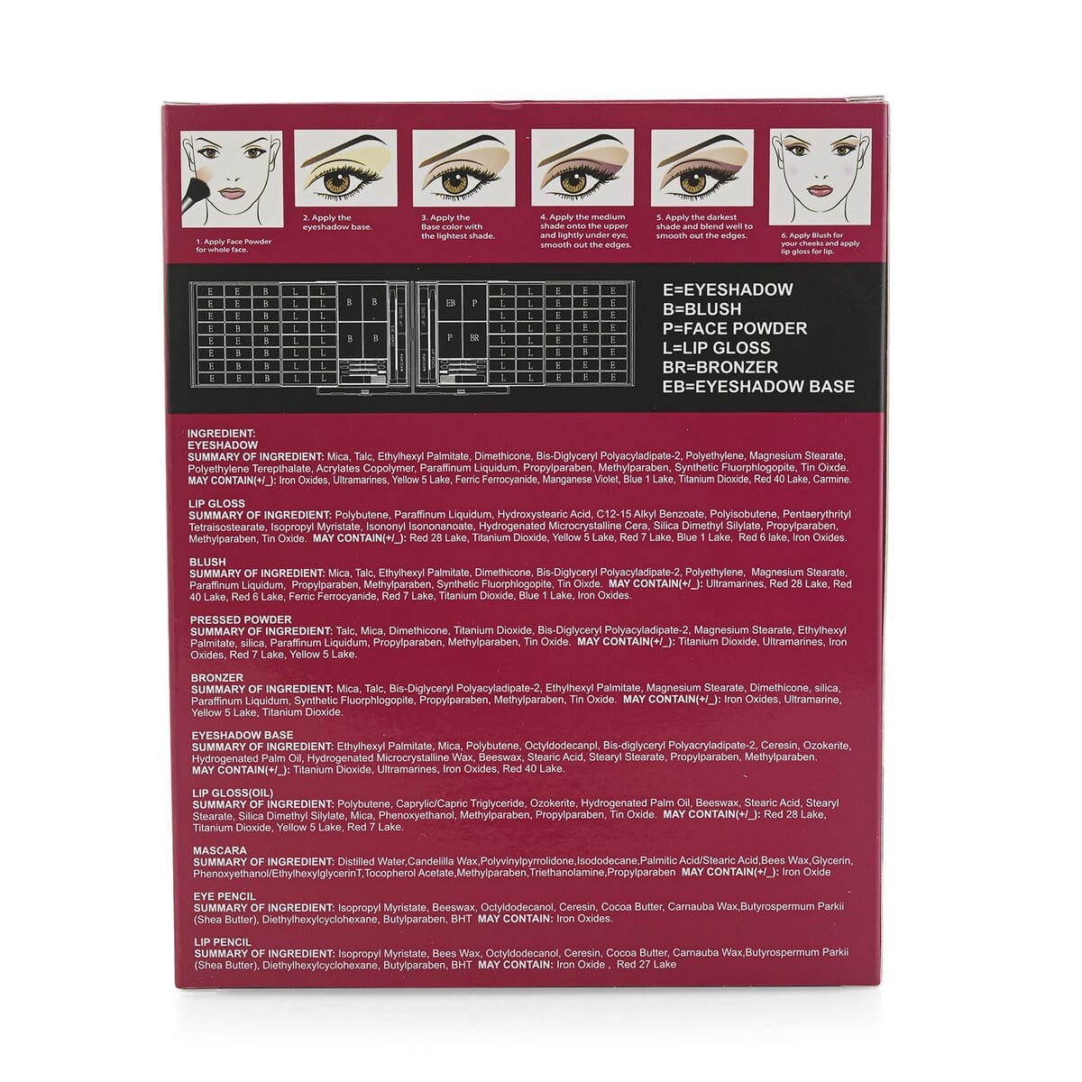 Malibu Glitz 94 Color Makeup Kit image number 3
