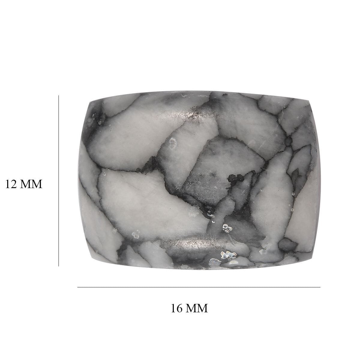 Austrian Pinolith (Cush 16x13 mm) 9.60 ctw Loose Gemstone image number 4