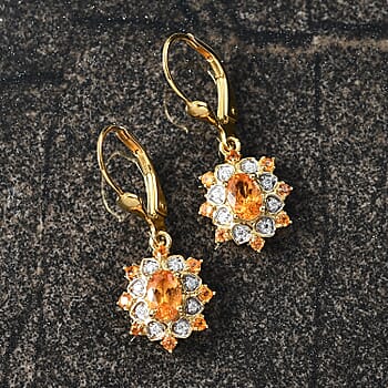 Tanzanian Mandarin Garnet / 925 Silver / 18K YG Vermeil - Product card gallery slide 2 (10178059141433)