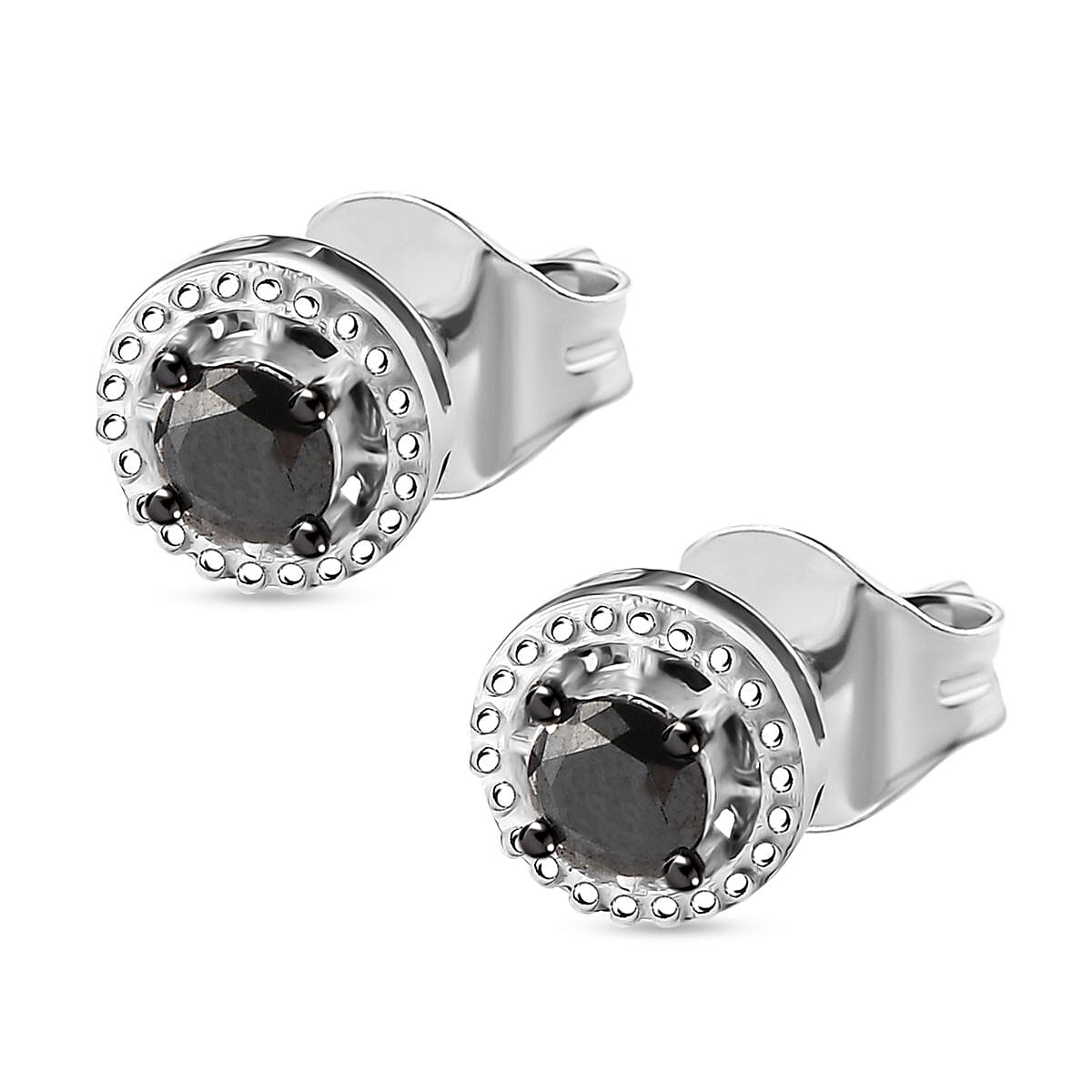 Rhodium Over Sterling Silver - Product card gallery slide 4 (9432813895935)