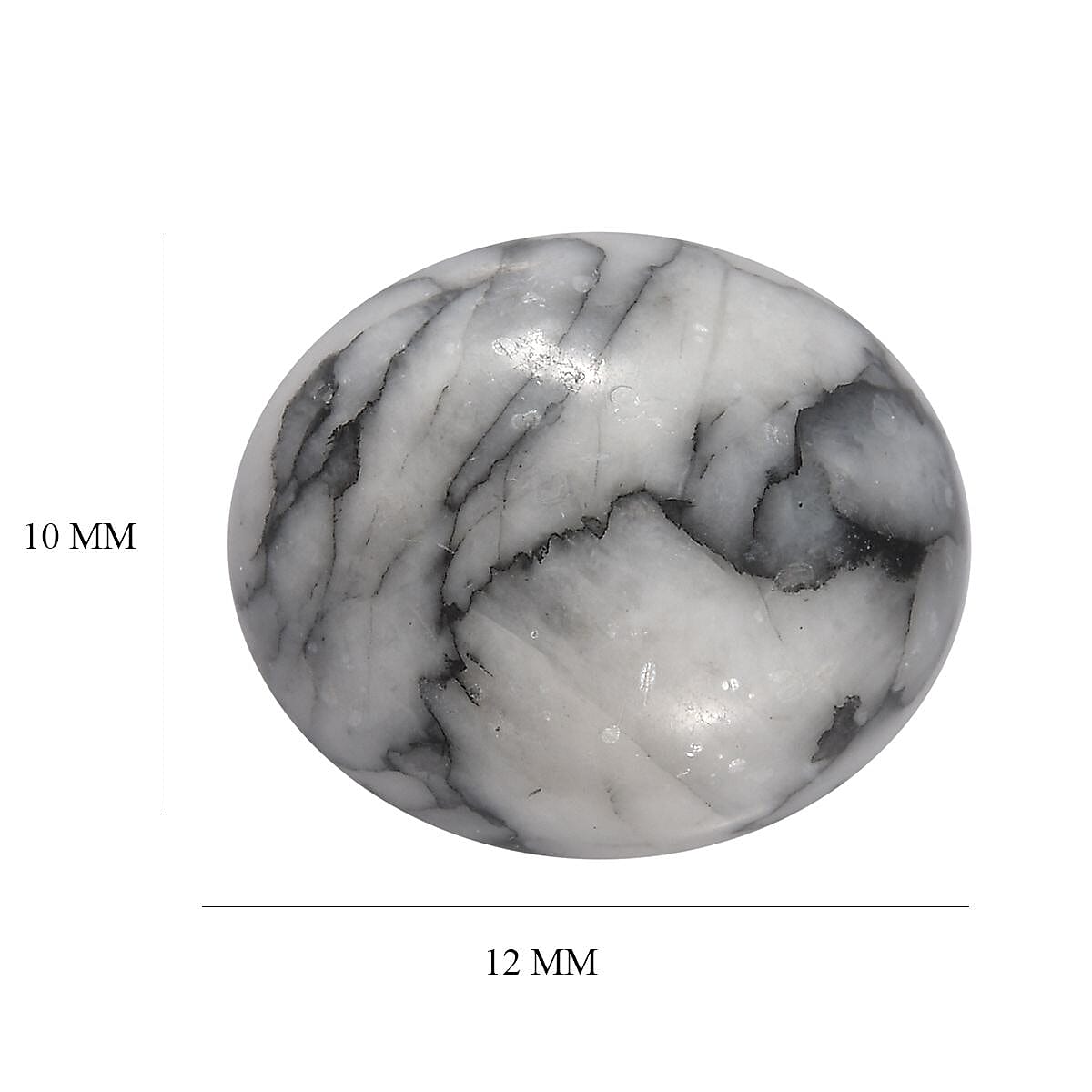 Austrian Pinolith (Ovl 12x10 mm) 4.03 ctw Loose Gemstone