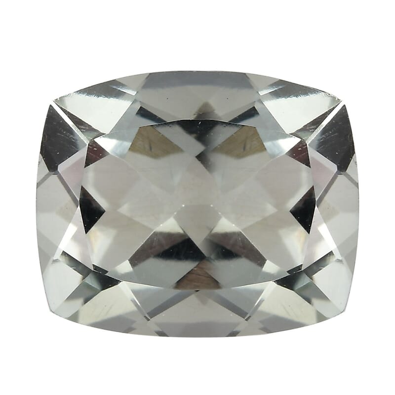 Montezuma Prasiolite (Cush 12x10 mm) 5.00 ctw Loose Gemstone