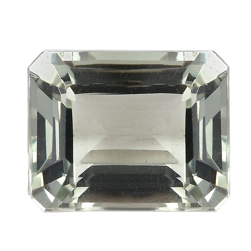 AAA Montezuma Prasiolite (Octagon 10x8 mm) 2.90 ctw Loose Gemstone