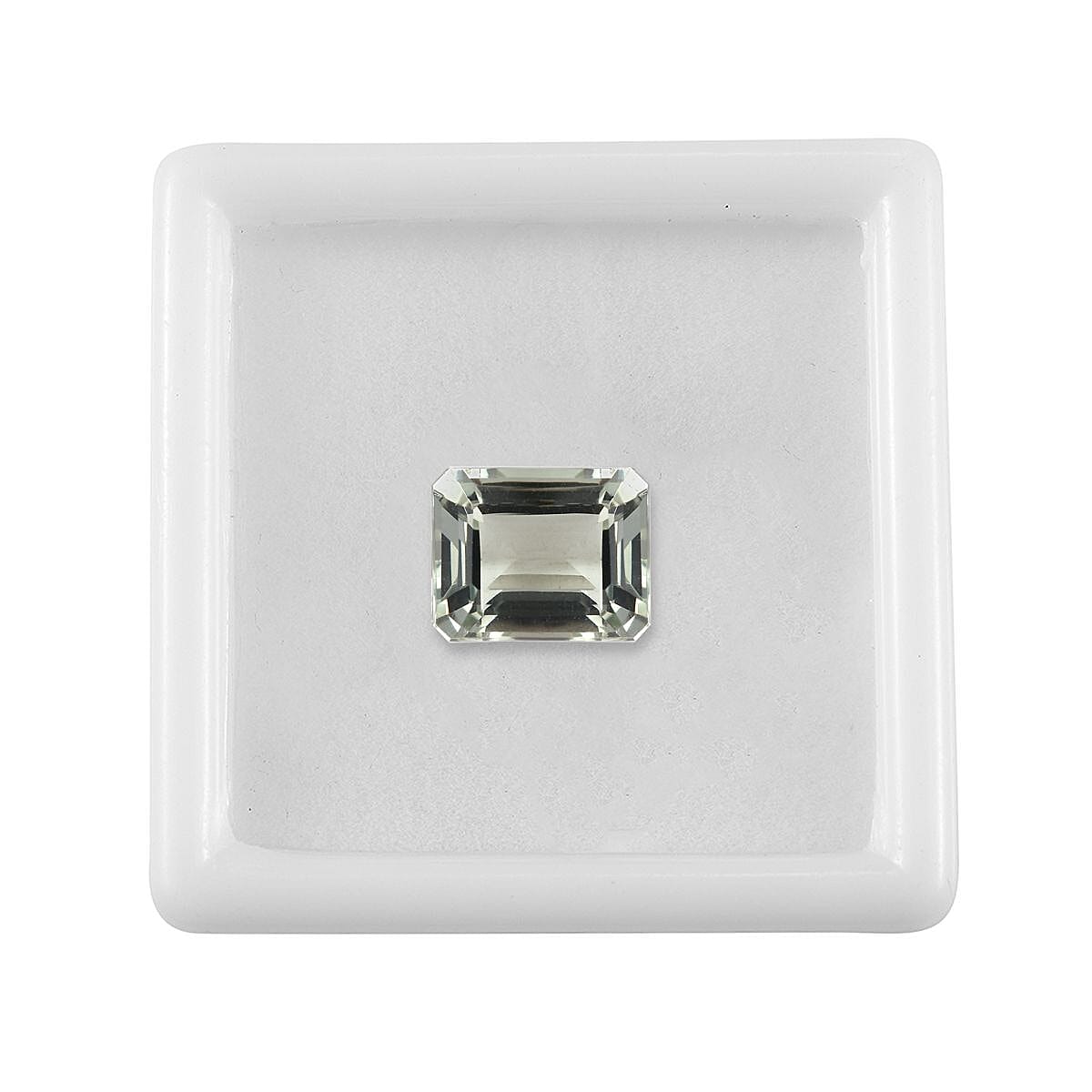 AAA Montezuma Prasiolite (Octagon 10x8 mm) 2.90 ctw Loose Gemstone image number 3