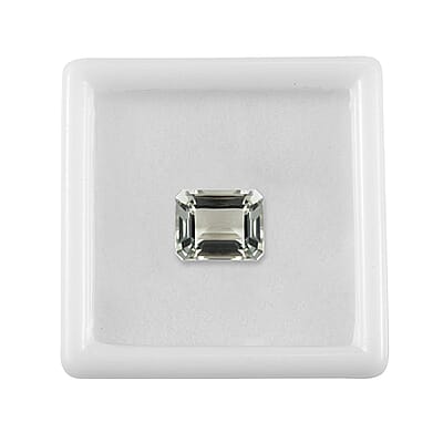 AAA Montezuma Prasiolite (Octagon 10x8 mm) 2.90 ctw Loose Gemstone
