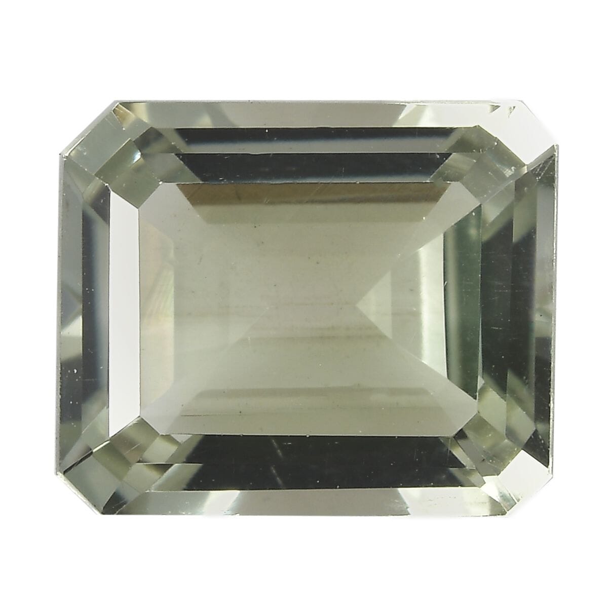 Montezuma Prasiolite (Oct 12x10 mm) 5.20 ctw Loose Gemstone image number 0