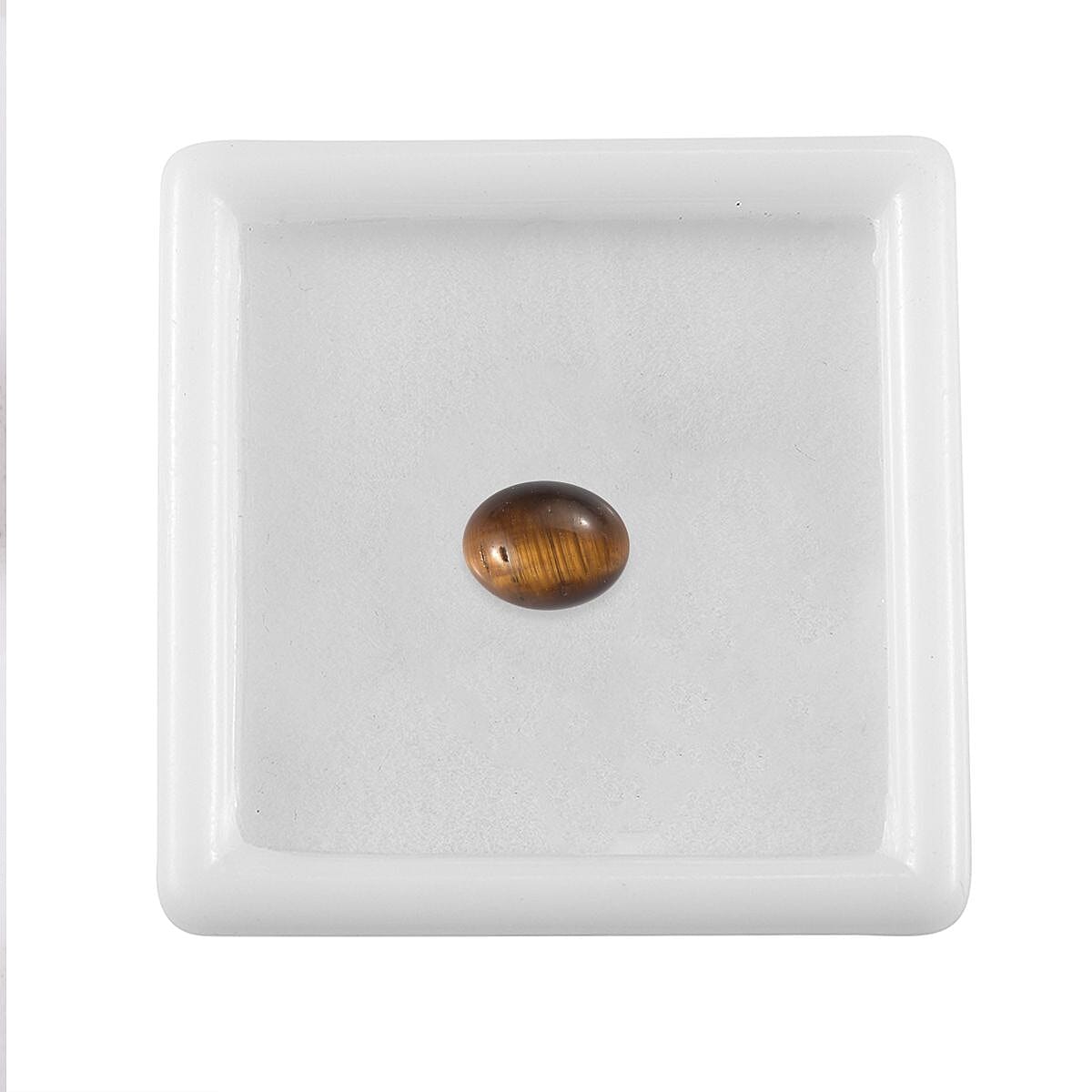 Tigers Eye (Ovl 8x6 mm) 1.09 ctw Loose Gemstone image number 3