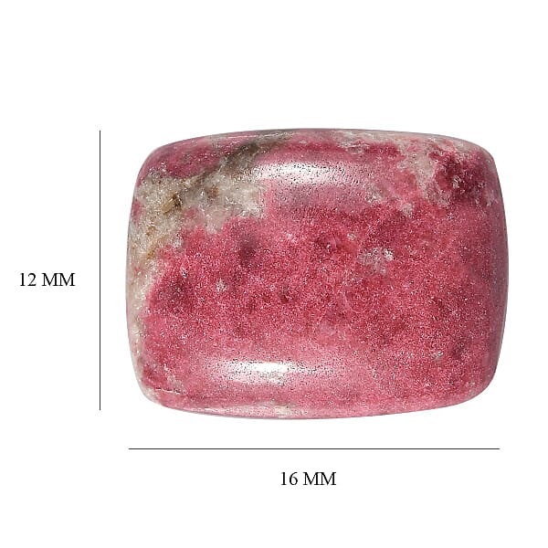 Norwegian Thulite (Cush 16x12 mm) 9.80 ctw Loose Gemstone