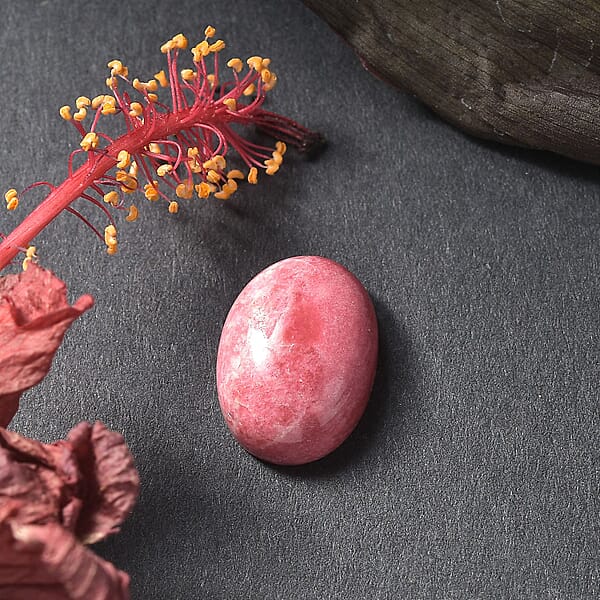Norwegian Thulite (Oval 14x10 mm) 5.90 ctw Loose Gemstone