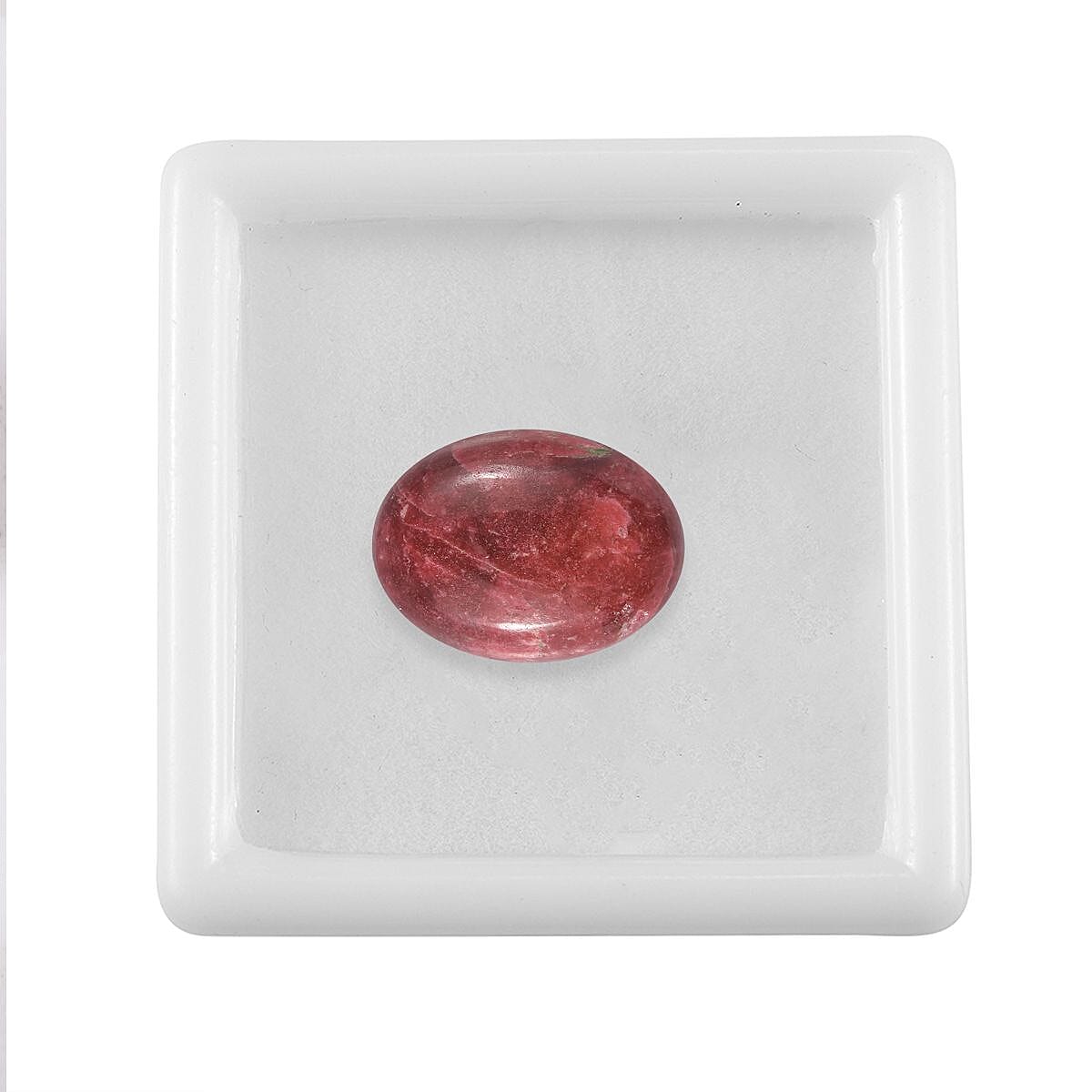 Norwegian Thulite (Oval 16x12 mm) 8.50 ctw Loose Gemstone image number 3