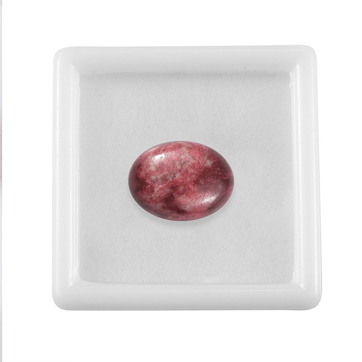 AA Norwegian Thulite (Oval 16x12 mm) 8.80 ctw Loose Gemstone