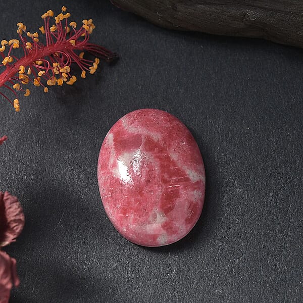 Norwegian Thulite (Oval 20x15 mm) 15.00 ctw Loose Gemstone