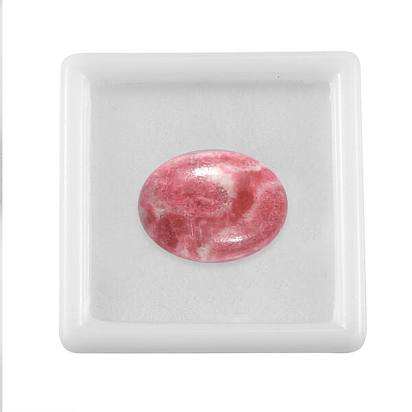 Norwegian Thulite (Oval 20x15 mm) 15.00 ctw Loose Gemstone