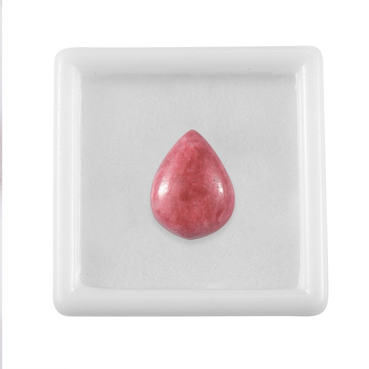 Norwegian Thulite (Pear 16x12 mm) 7.25 ctw Loose Gemstone image number 3