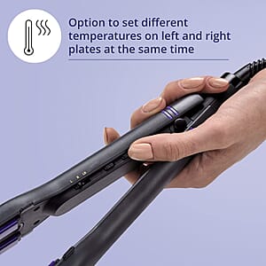 Hot Tools Pro Signature Dual Plate Charcoal Ceramic Flat Iron