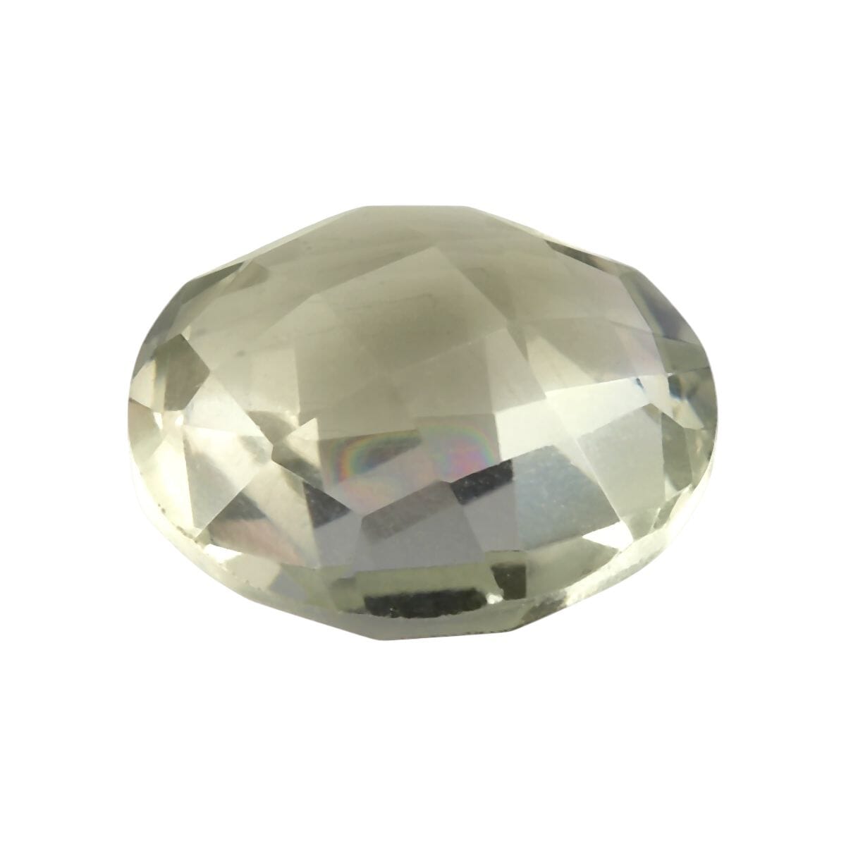 Montezuma Prasiolite (Rnd 10 mm) 3.00 ctw Loose Gemstone image number 2
