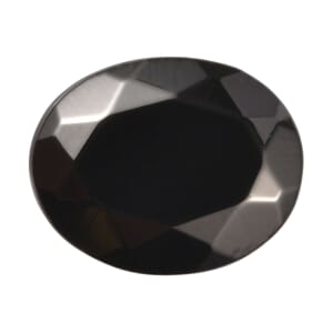 Silver Shungite (Ovl 10x8 mm) 1.50 ctw Loose Gemstone