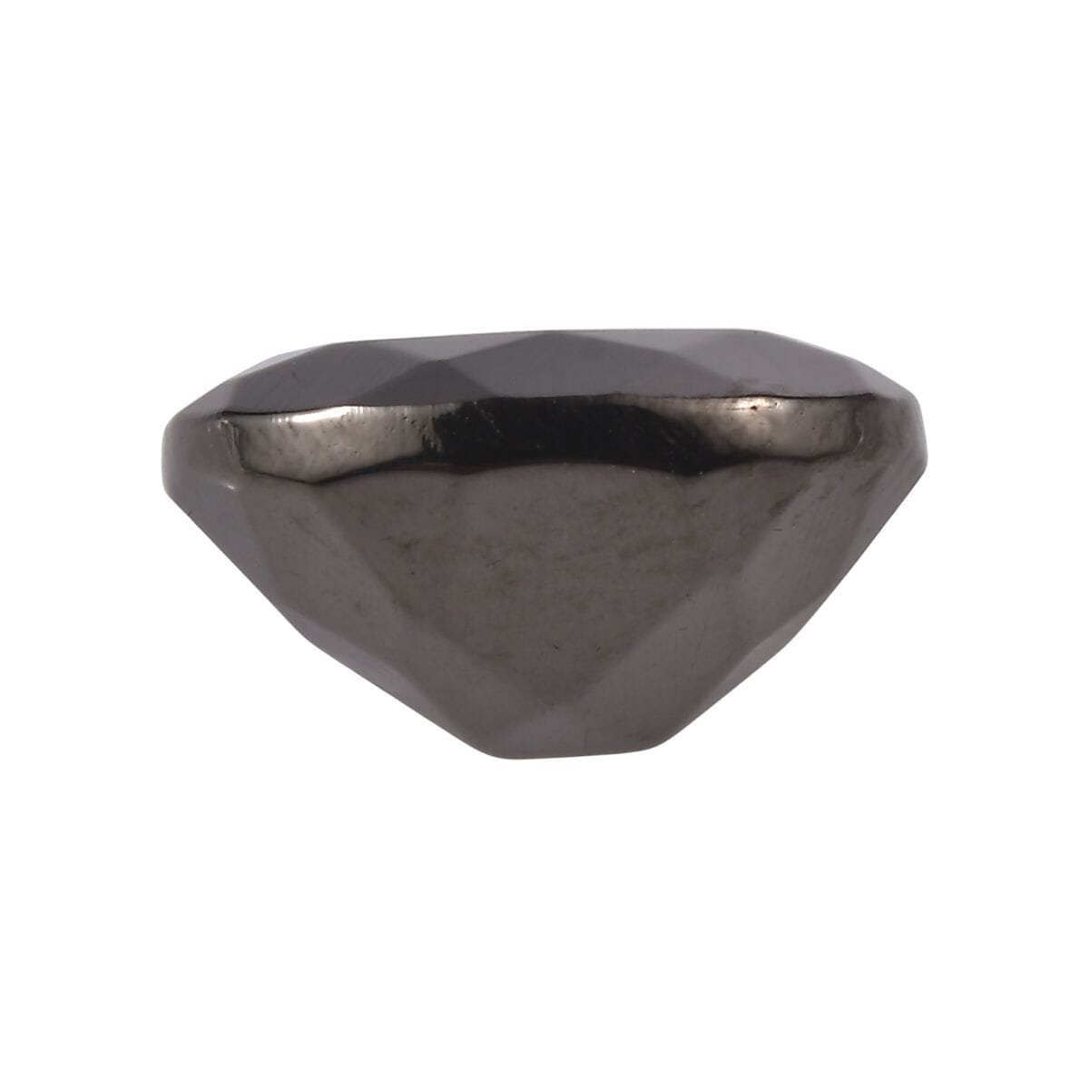 Silver Shungite (Ovl 10x8 mm) 1.50 ctw Loose Gemstone image number 2
