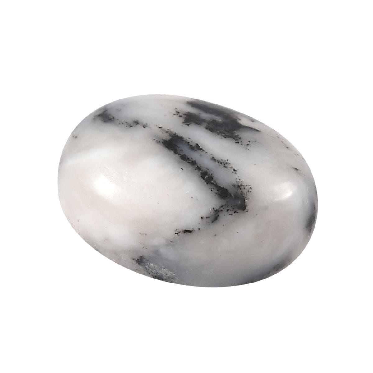 White Buffalo (Ovl 9x7 mm) 1.80 ctw Loose Gemstone image number 2