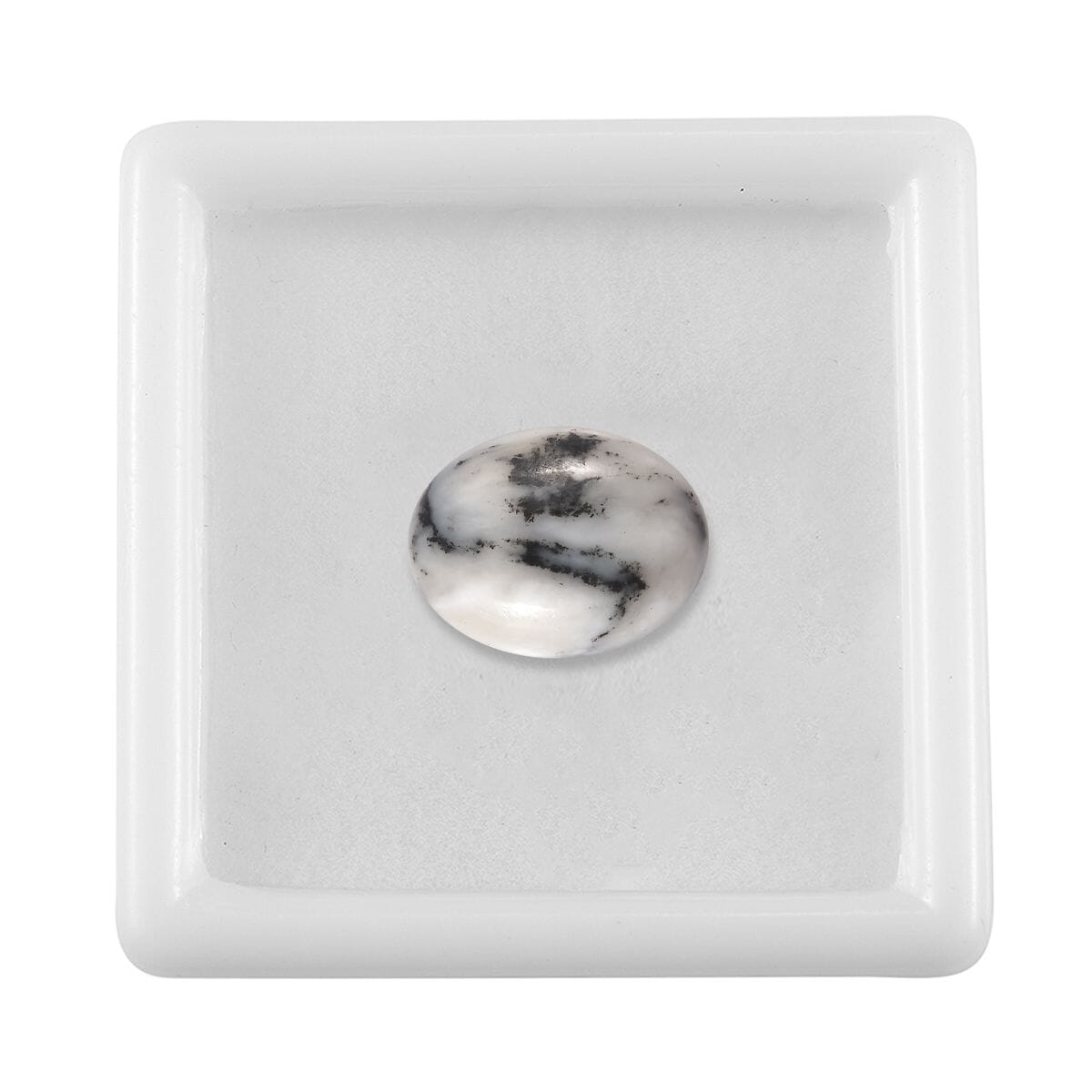 White Buffalo (Ovl 9x7 mm) 1.80 ctw Loose Gemstone image number 3