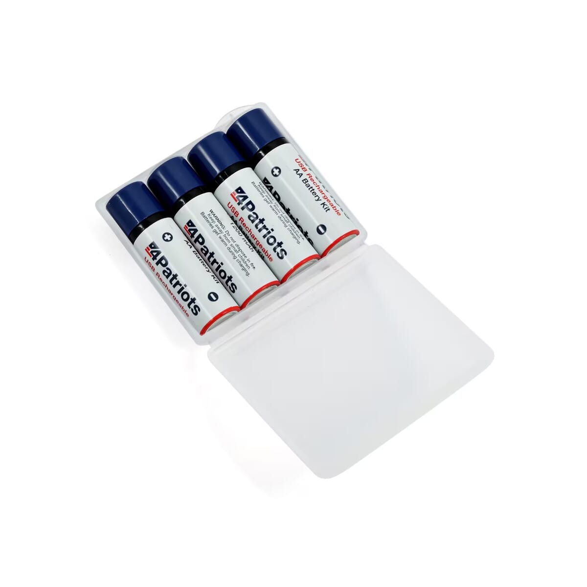 Closeout 4Patriots USB Rechargeable AA Batteries  image number 1