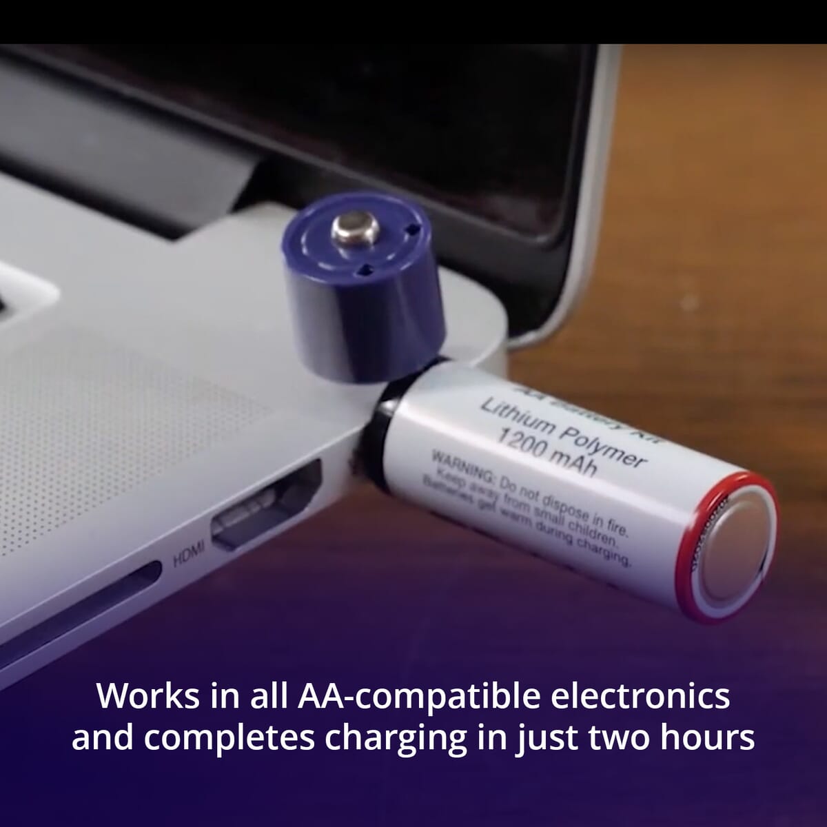 Closeout 4Patriots USB Rechargeable AA Batteries  image number 2