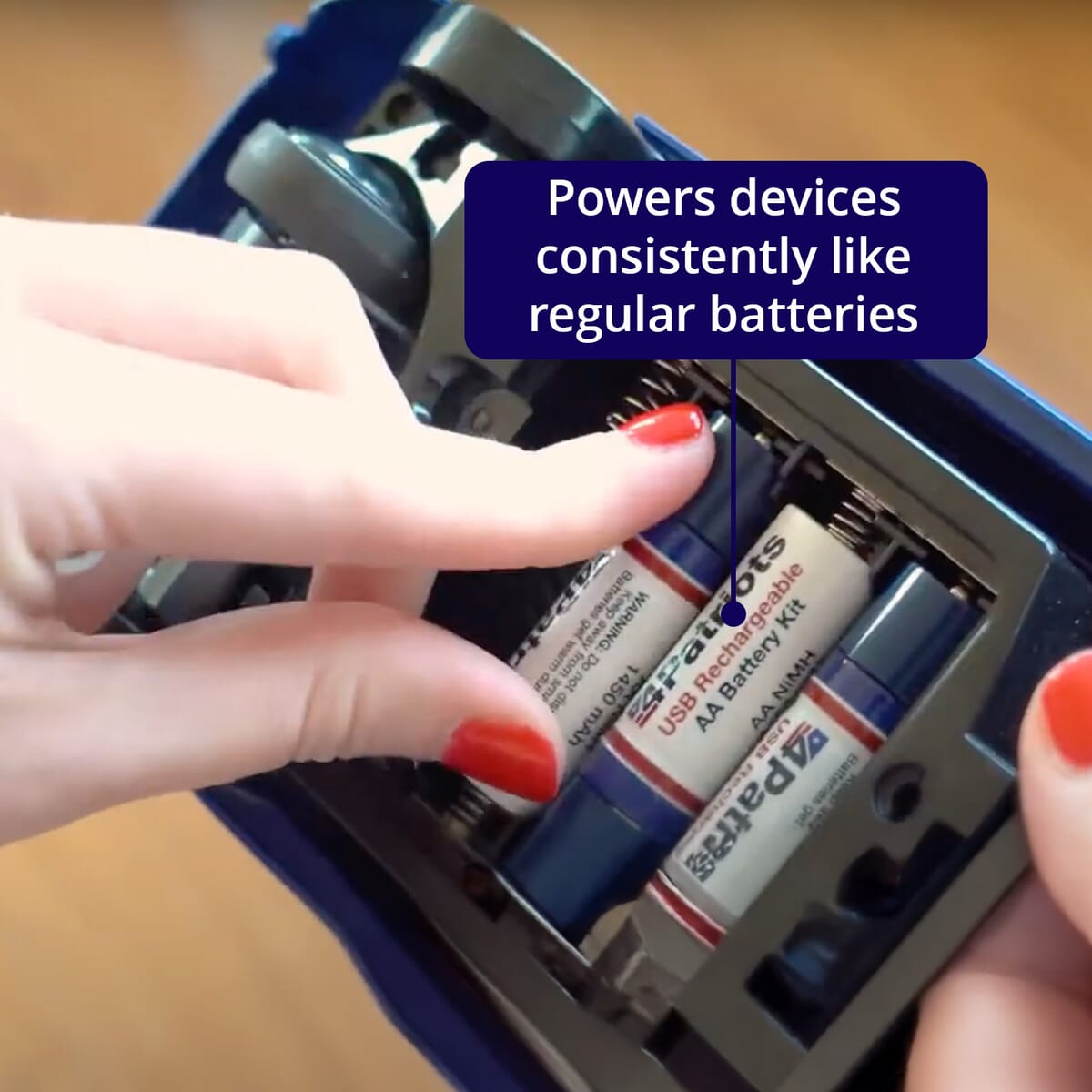 Closeout 4Patriots USB Rechargeable AA Batteries  image number 5