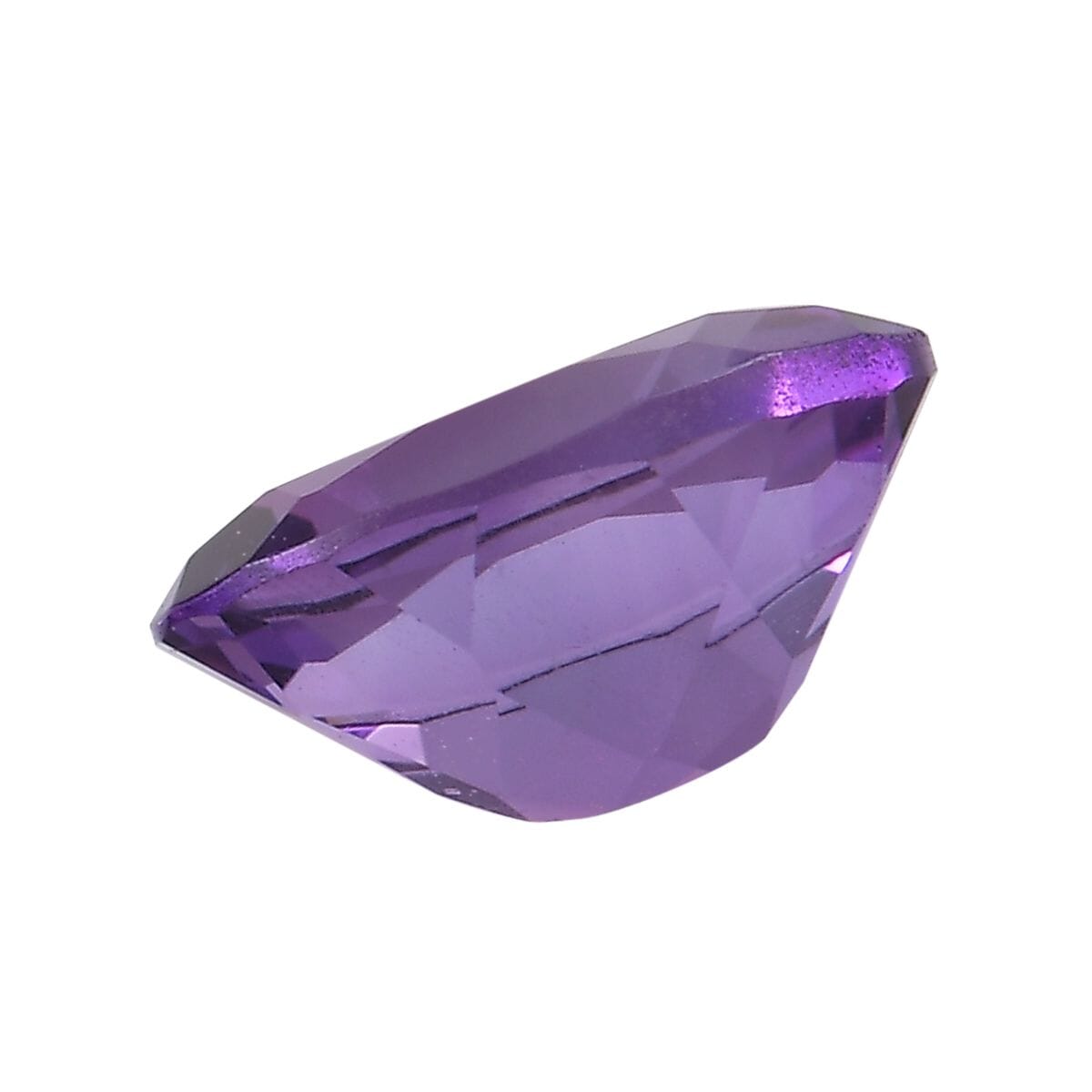 AA Mashamba Amethyst Set of 2 (Ovl 8x6 mm) 2.10 ctw Loose Gemstone image number 2