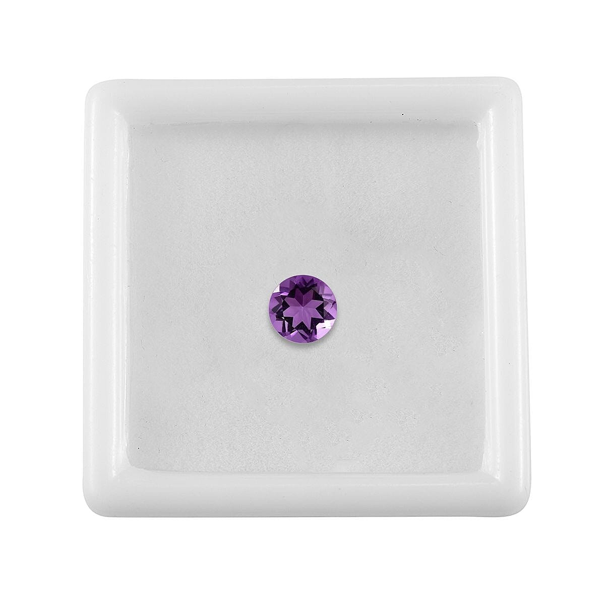 Mashamba Amethyst (Rnd 6 mm) 0.70 ctw Loose Gemstone