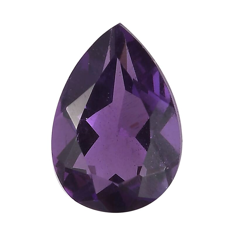 AA Moroccan Amethyst (Pear 6x4 mm) 0.33 ctw Loose Gemstone