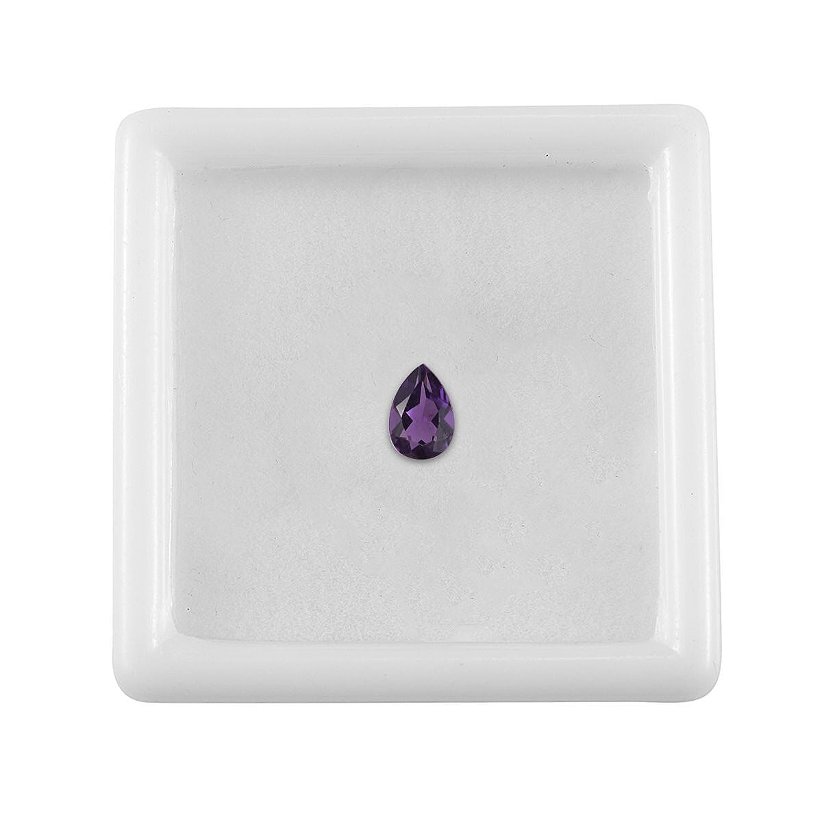 AA Moroccan Amethyst (Pear 6x4 mm) 0.33 ctw Loose Gemstone image number 3