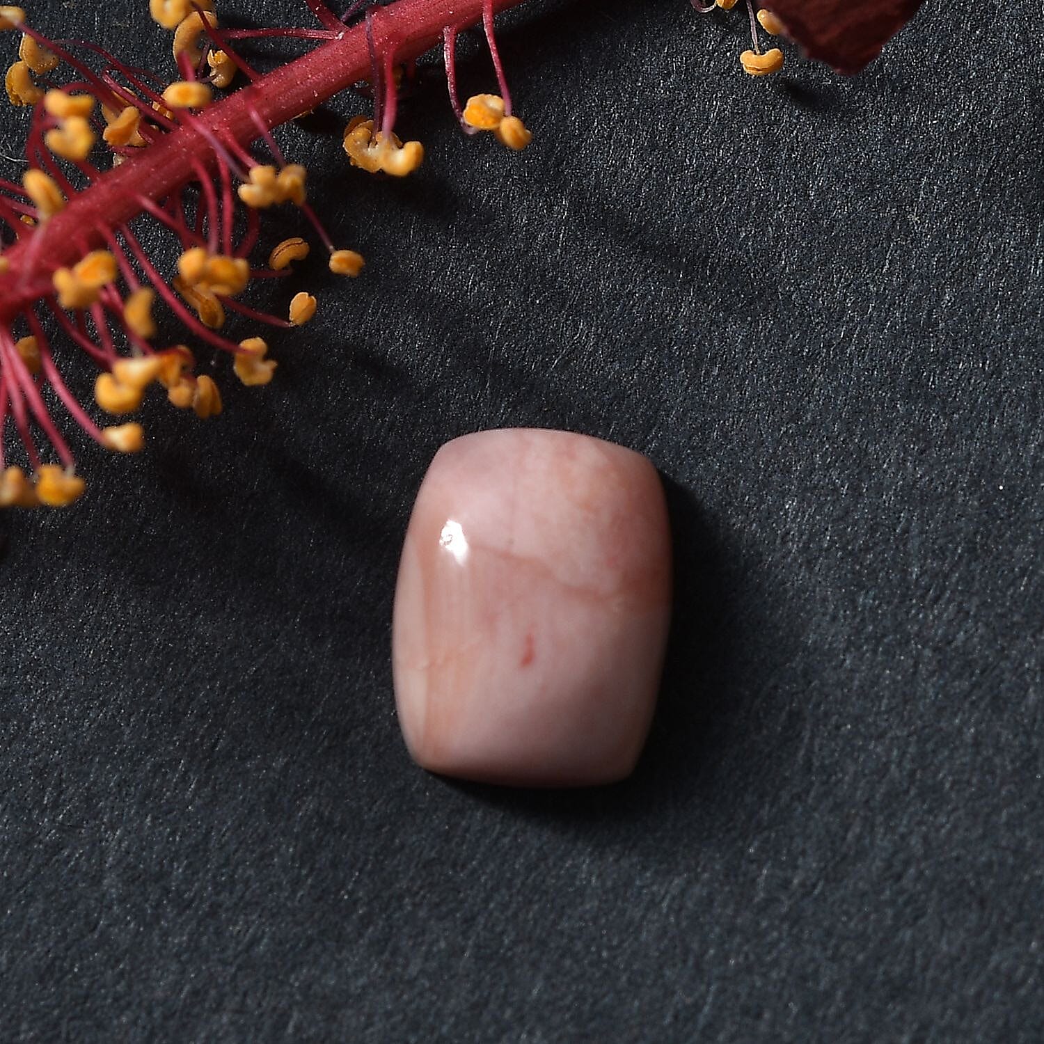 Oregon Sunrise Peach Opal (Cush 8x6 mm) 0.80 ctw Loose Gemstone